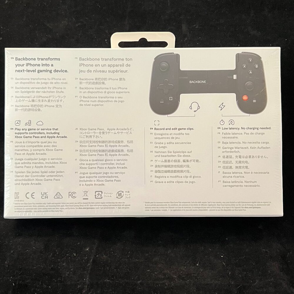 Backbone One Lightning Mobile Gaming Controller NIB - Picture 2 of 7